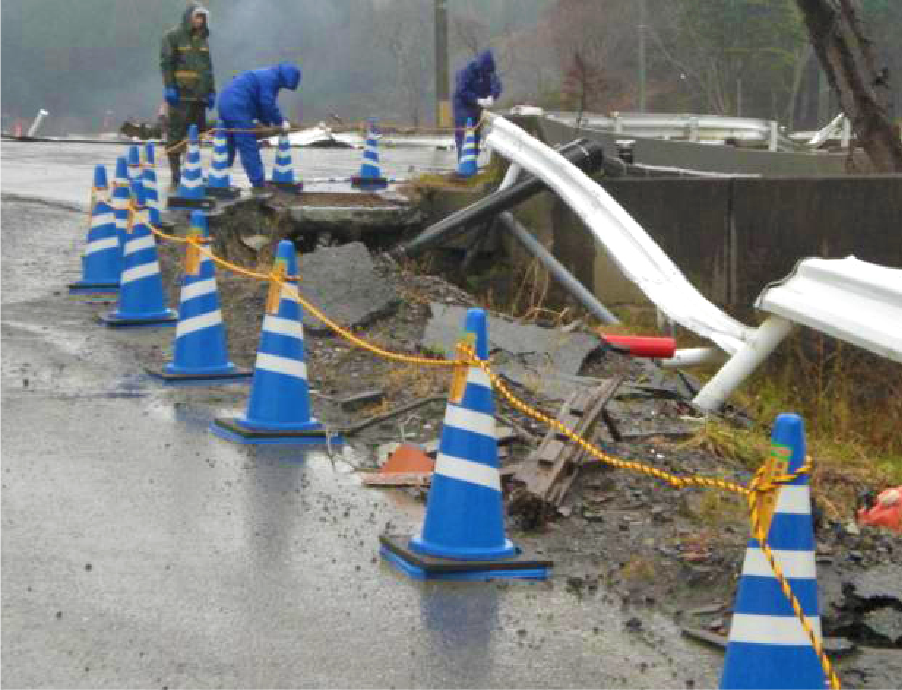 パワーアップ支援室の災害支援の様子